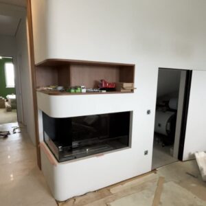 Дизайнерський біокамін кутовий