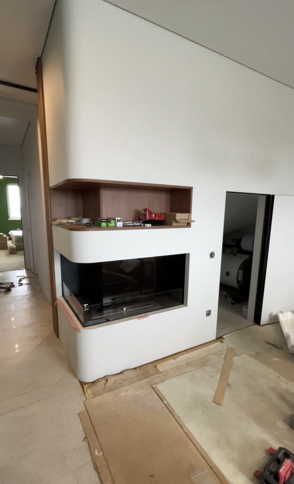 Дизайнерський біокамін кутовий